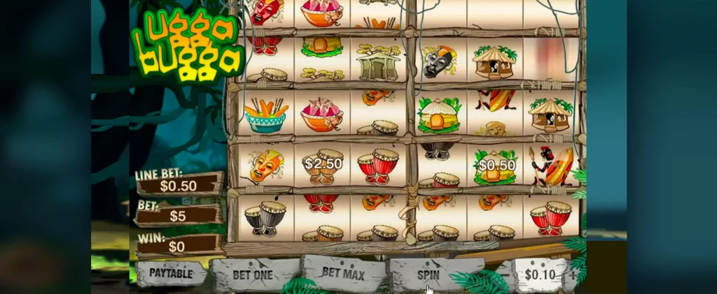 Ugga Bugga: Permainan Bertema Suku dengan Peluang Besar