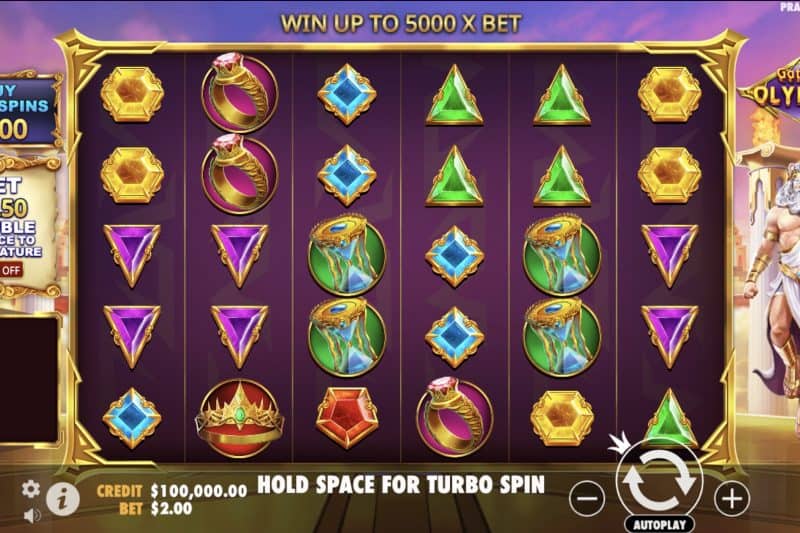 Zeus Mengguncang Petir Keberuntungan di Gates Of Olympus