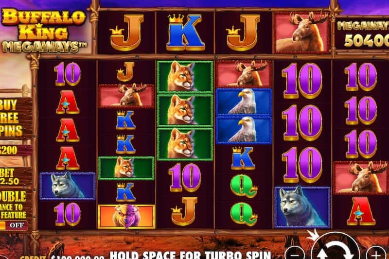 Derap Raja Padang Buas Amerika Utara Buffalo King Megaways