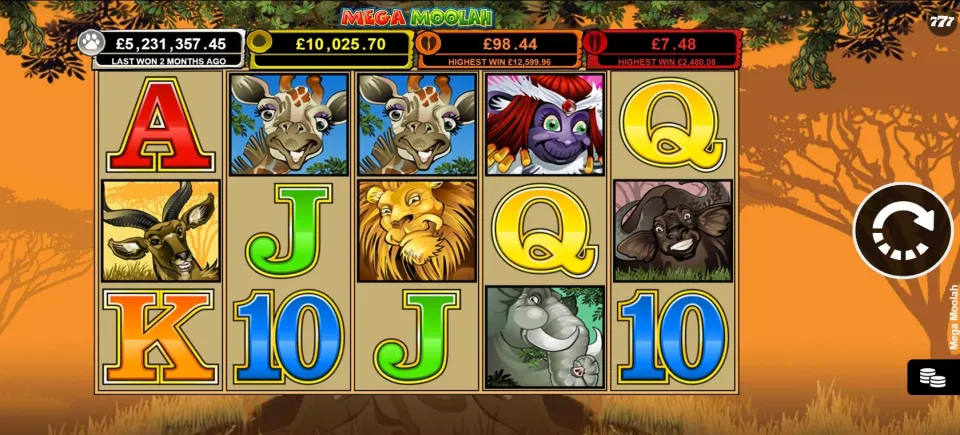 Safari Seru dengan Jackpot Gajah Menggoda Dari Mega Moolah