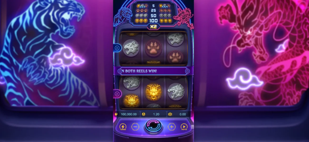 Naga dan Macan Bertarung Bawa Hoki di Dragon Tiger Luck